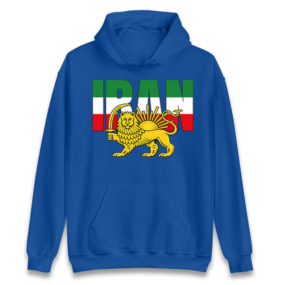 Iran Flag Hoodie 