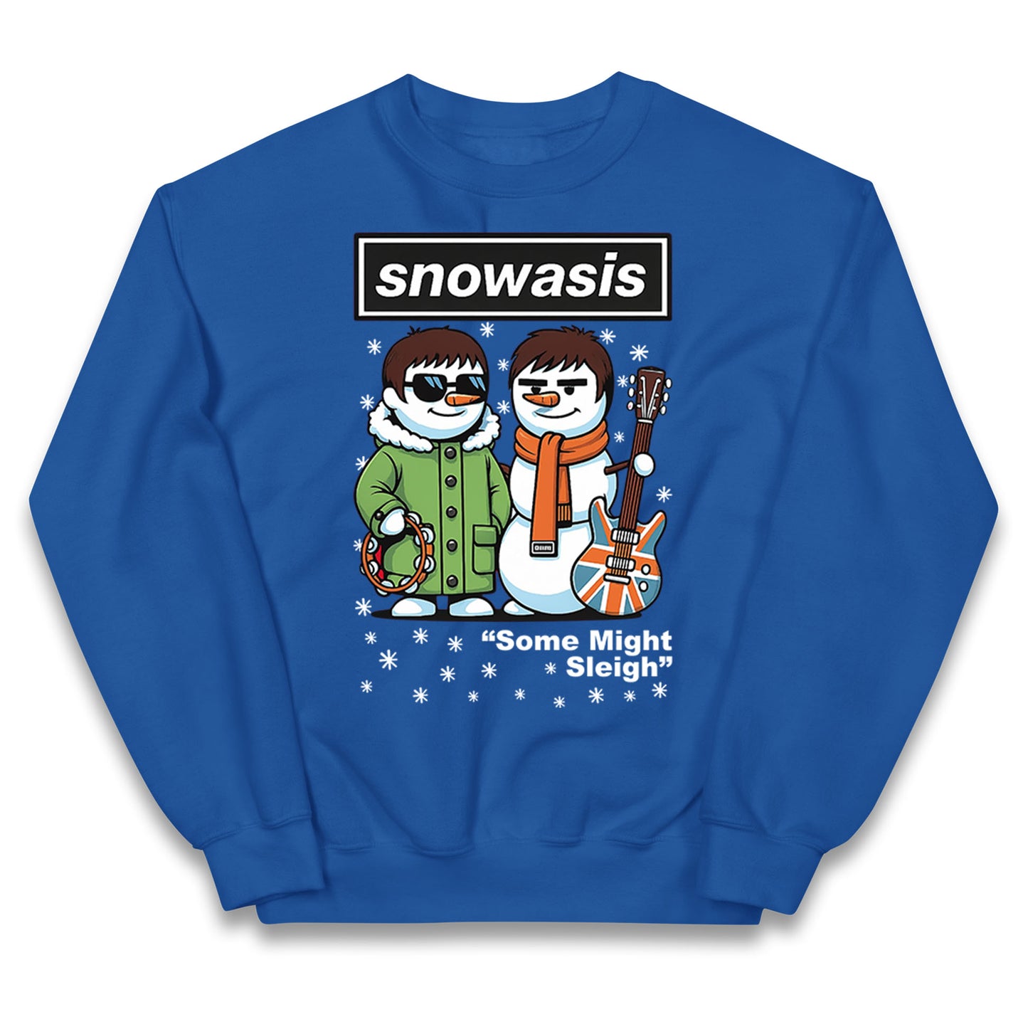 Funny Snowasis Music Band Kids Jumper 