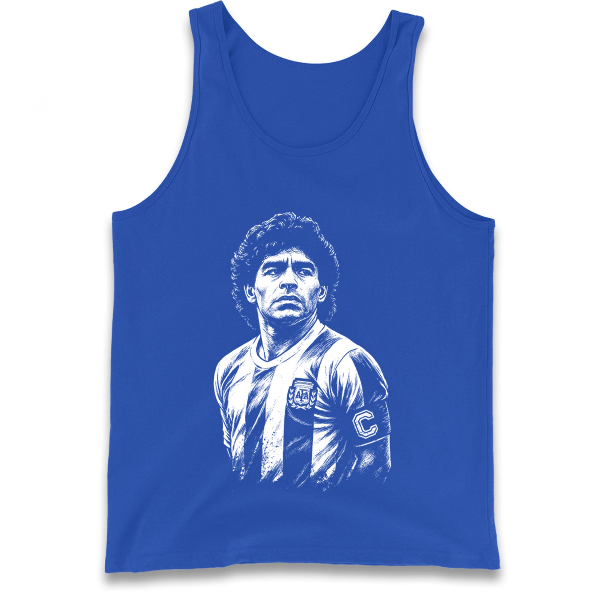 Maradona Argentina Tank Top