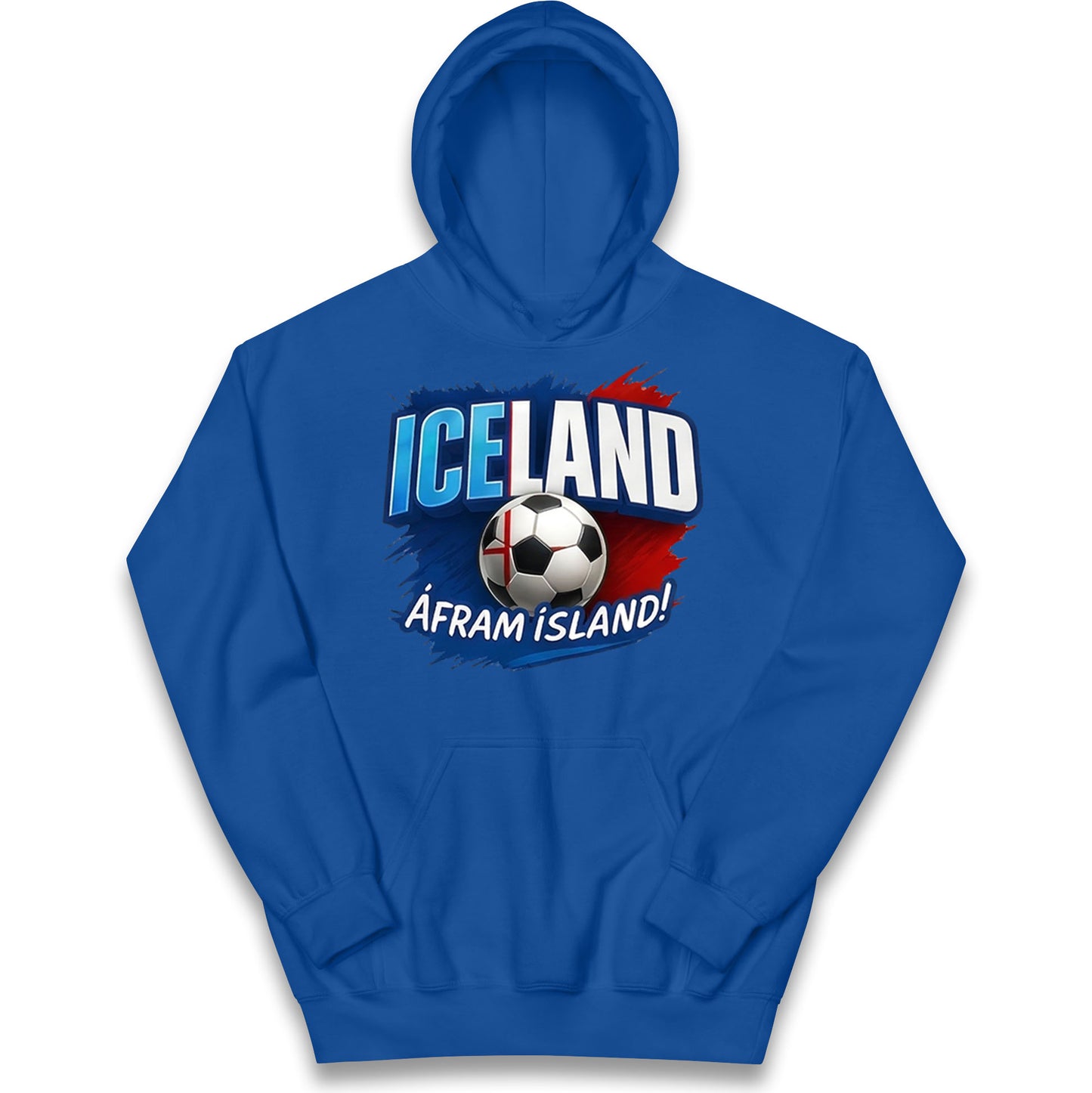 Iceland Retro World Cup Kids Hoodie