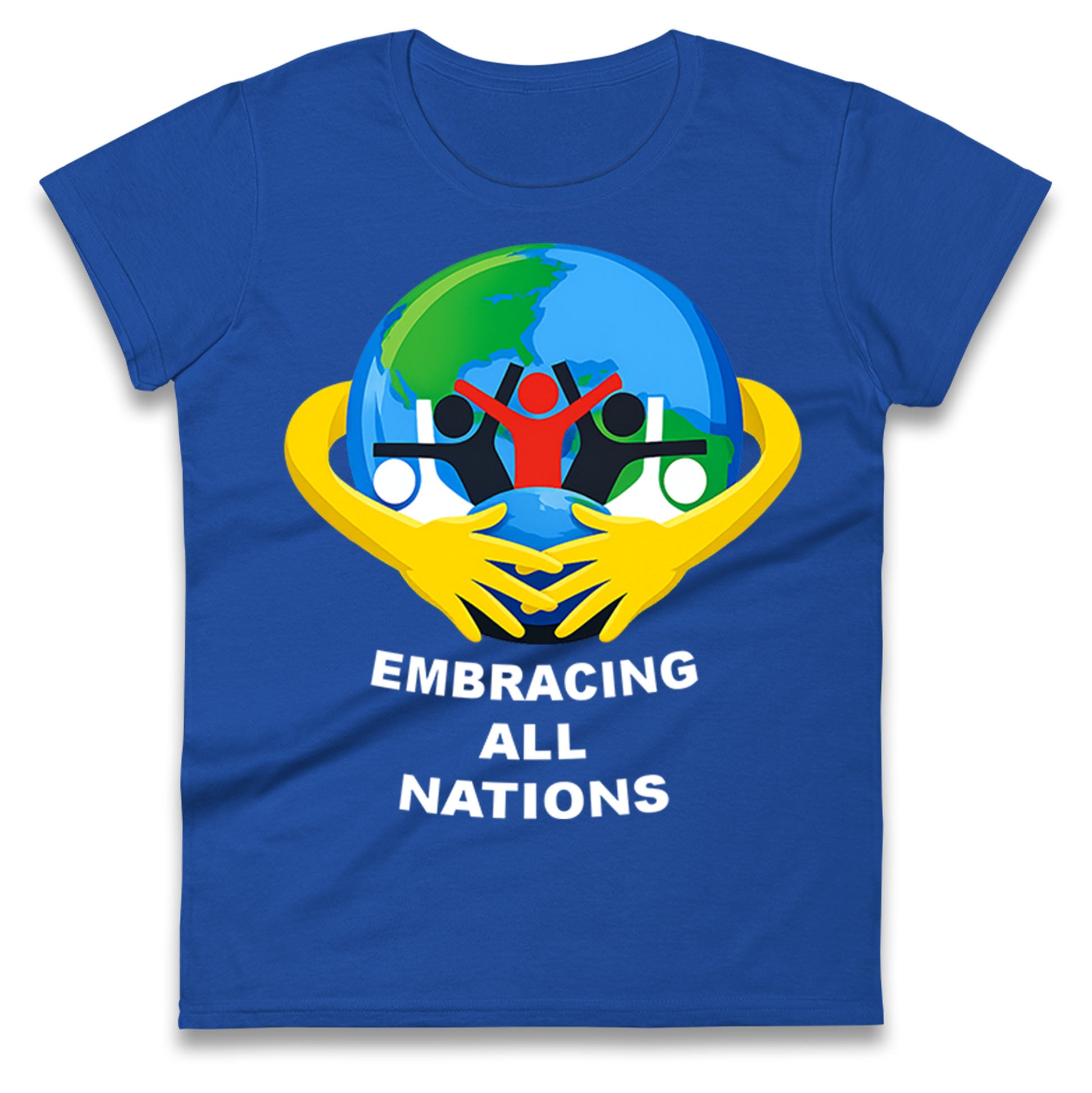 Embracing All Nations Ladies T Shirt
