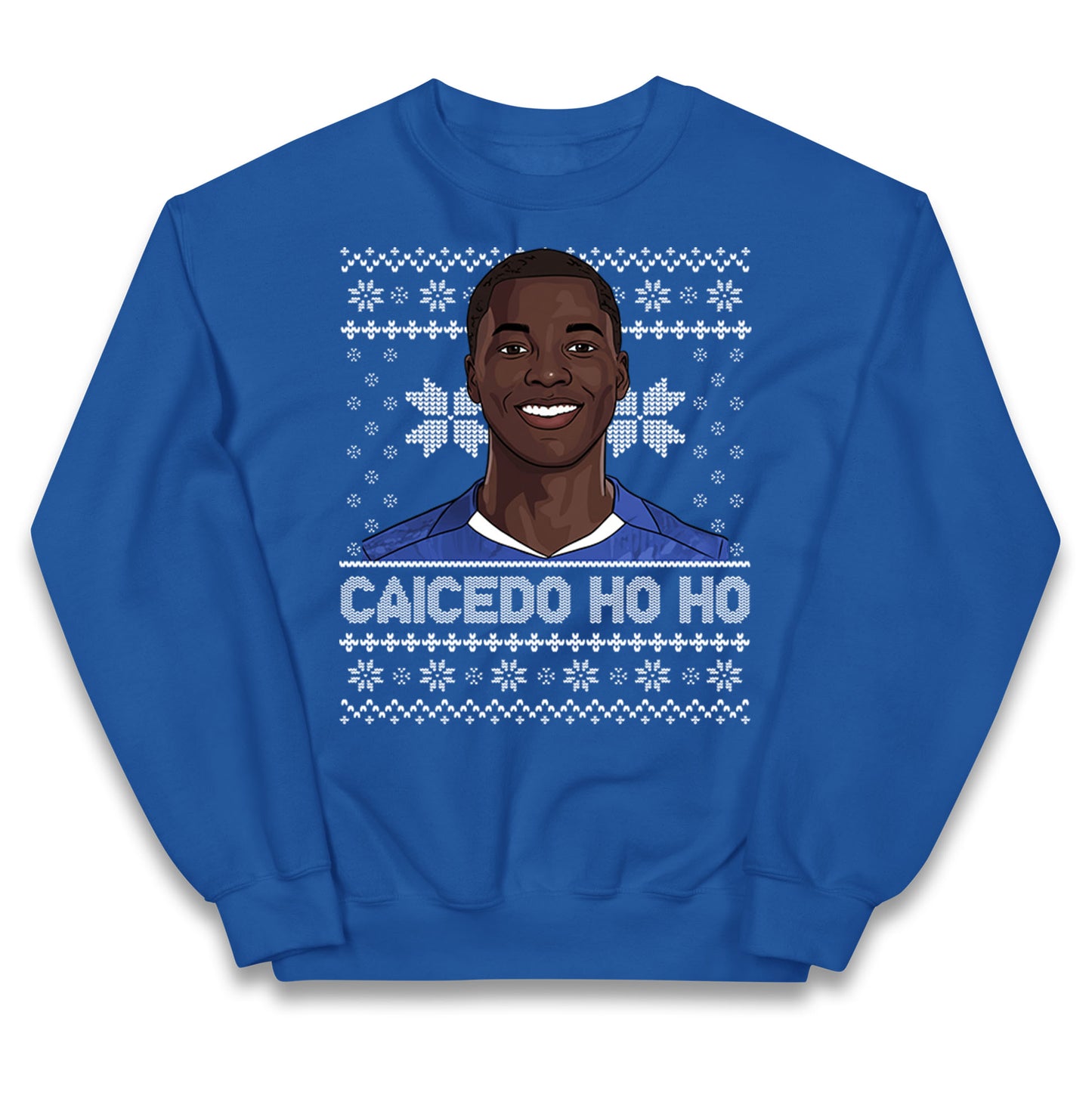 Moises Caicedo Christmas Kids Jumper
