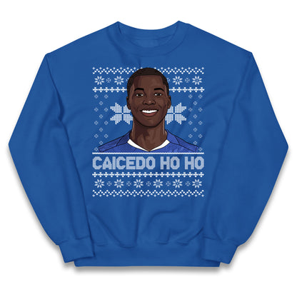 Moises Caicedo Christmas Kids Jumper