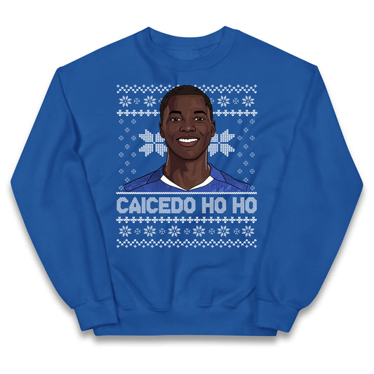 Moises Caicedo Christmas Kids Jumper