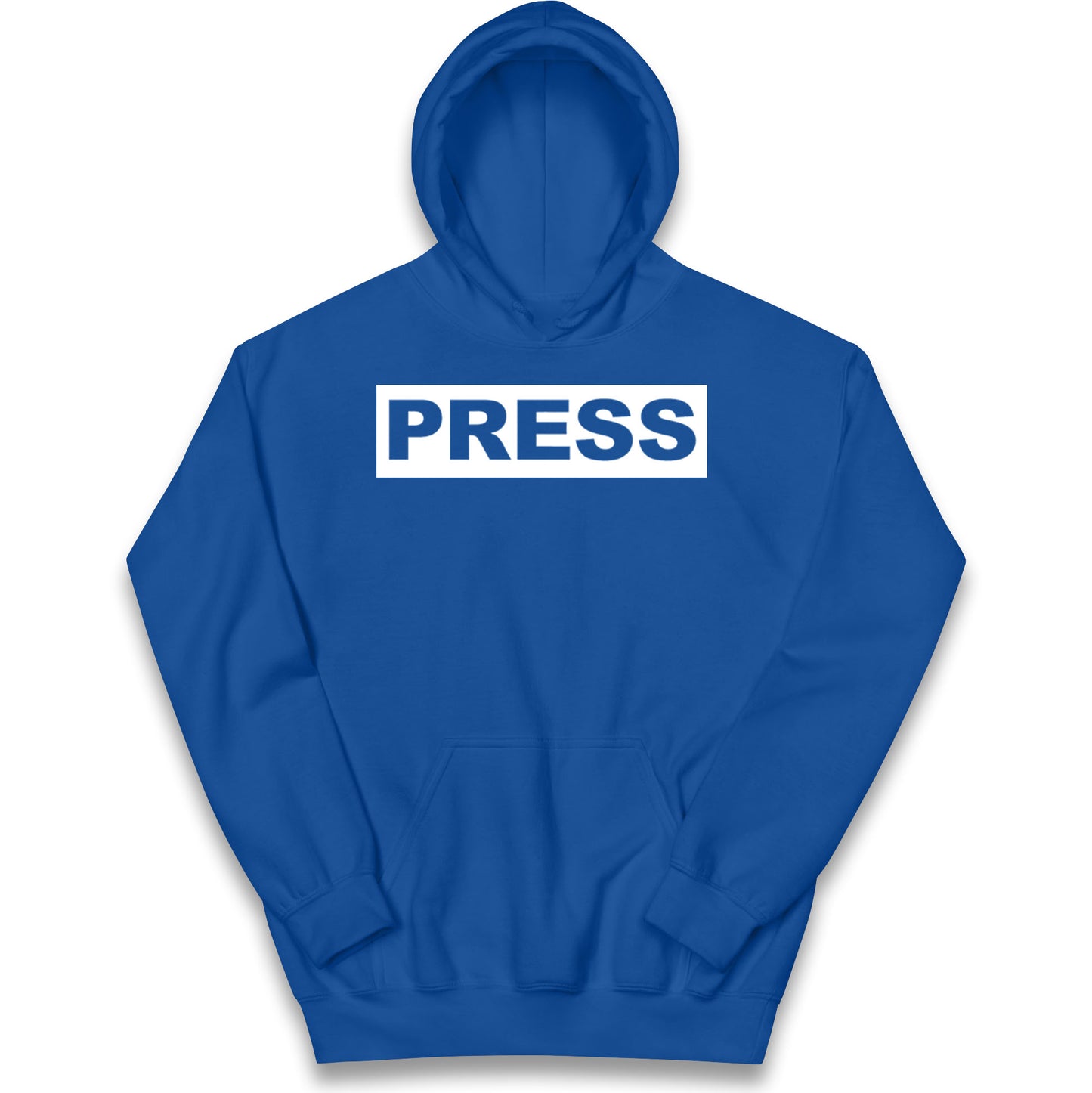 PRESS Palestine Inspired By Journalist Motaz Azaiza Kids Hoodie