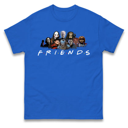 Horror Characters Friends Halloween t shirts