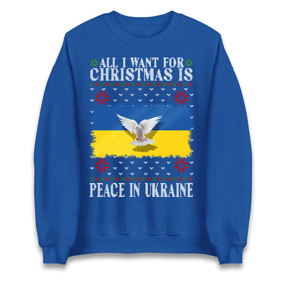 peace in ukraine sweatshirt
