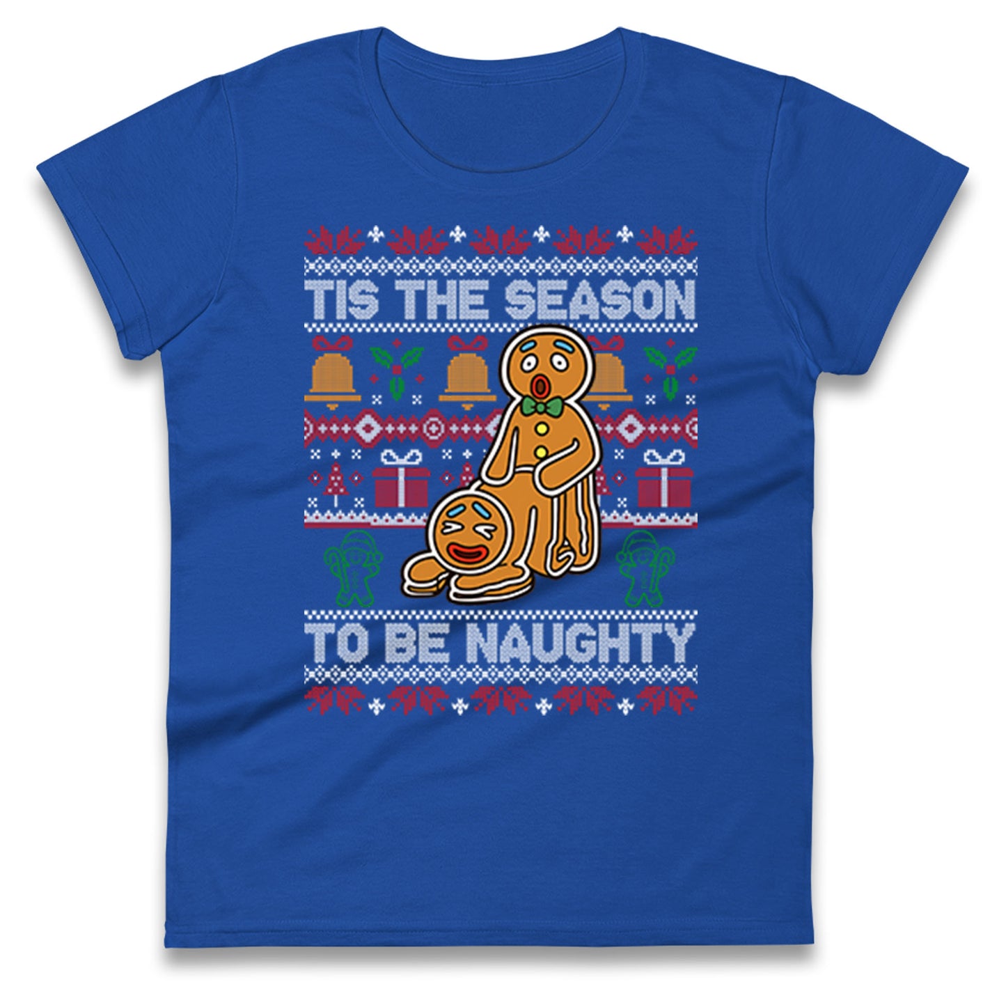 Ginger Bread Man Ladies T Shirt