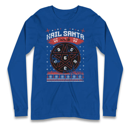 Hail Santa Longsleeve T Shirt