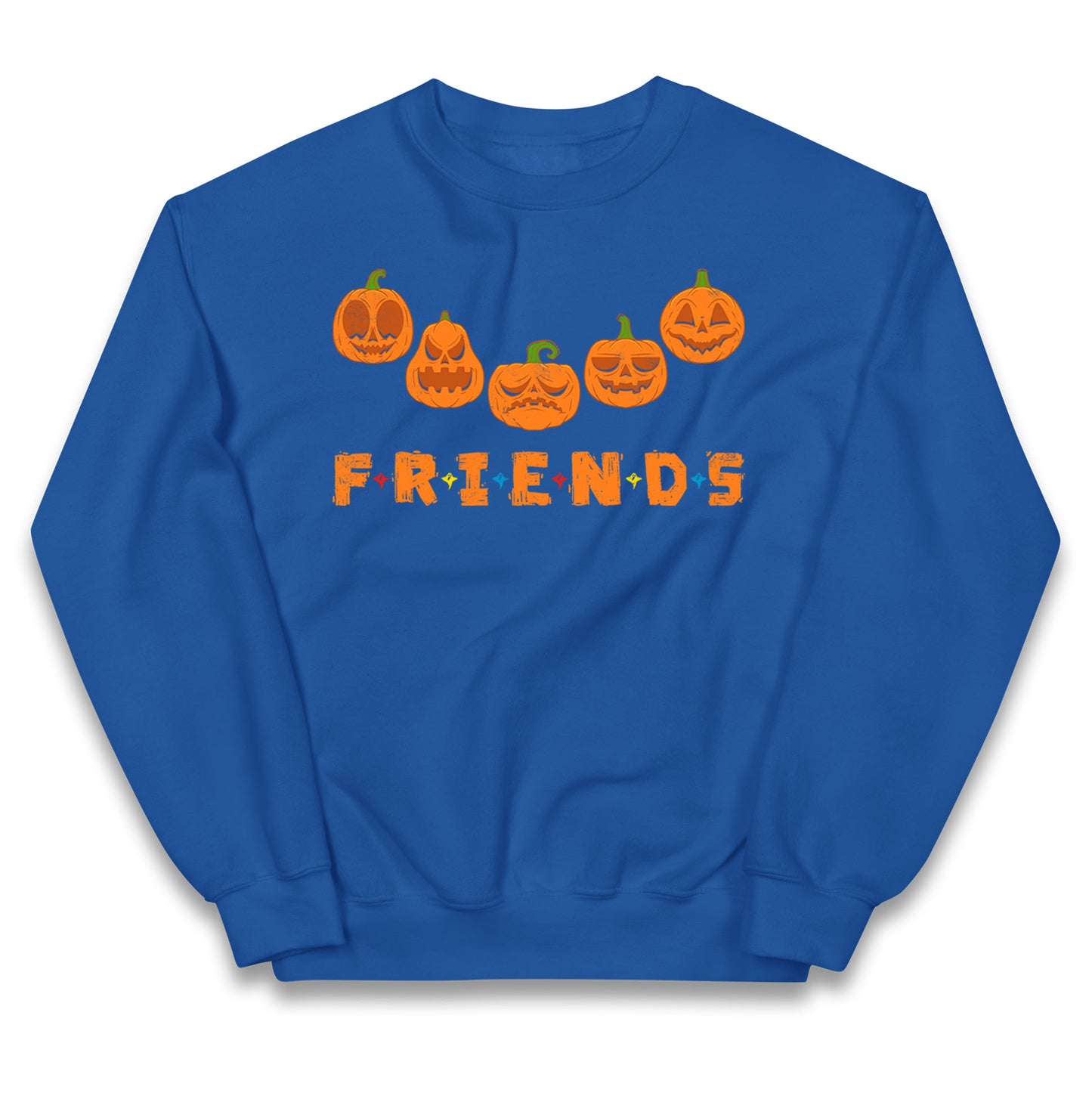 Scary Pumpkins Friends Halloween Jumper
