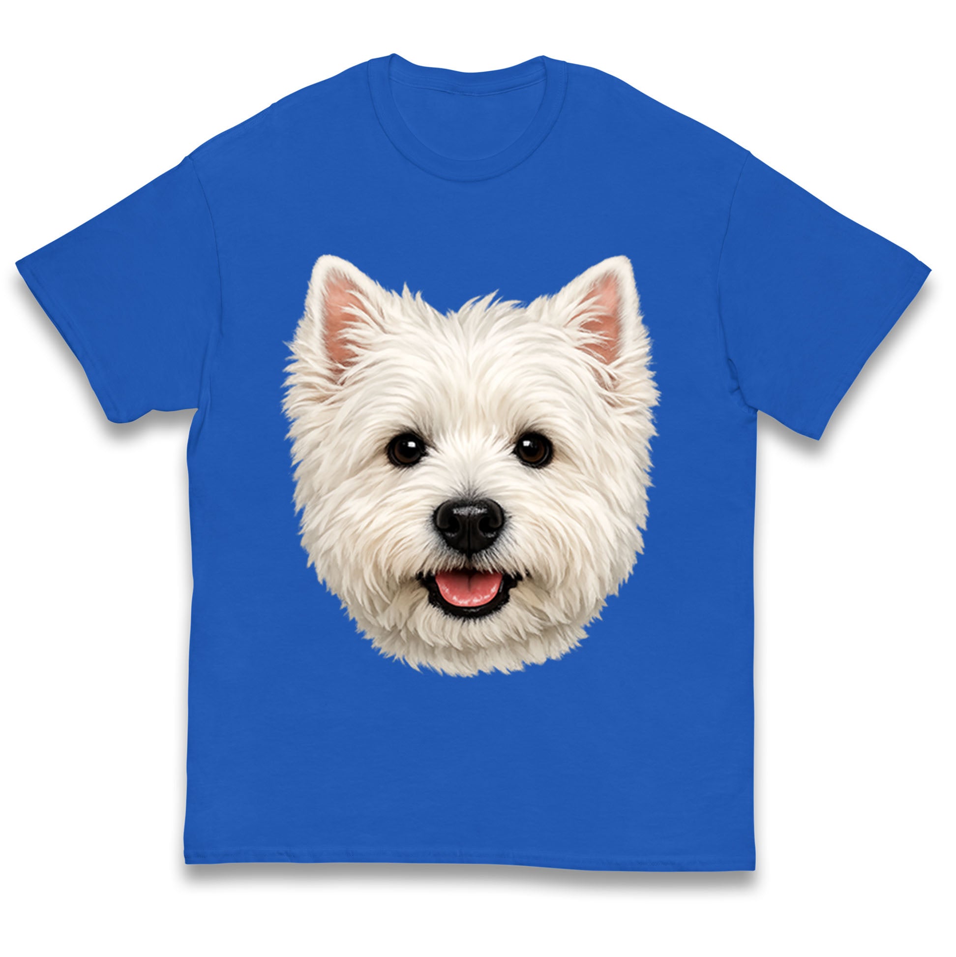 West Highland White Terrier Dog Face Kids T Shirt