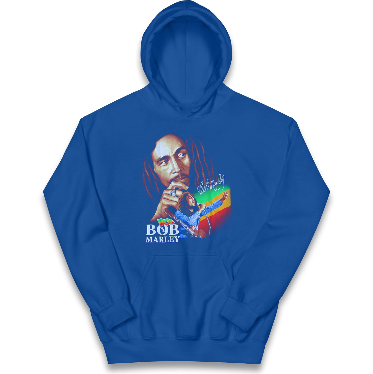Bob Marley Iron Like A Lion Kids Hoodie