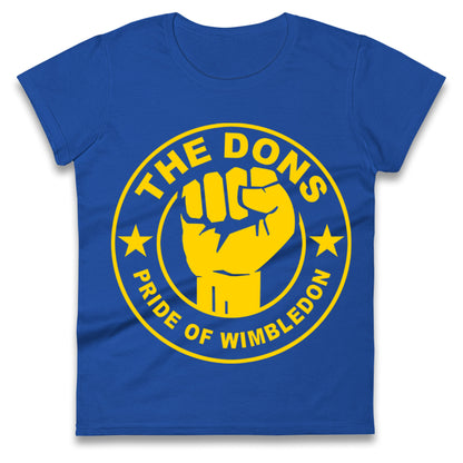 AFC Wimbledon Football Ladies T Shirt