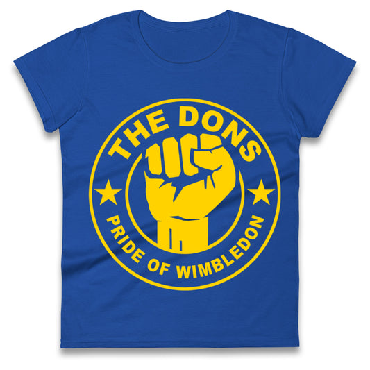 AFC Wimbledon Football Ladies T Shirt