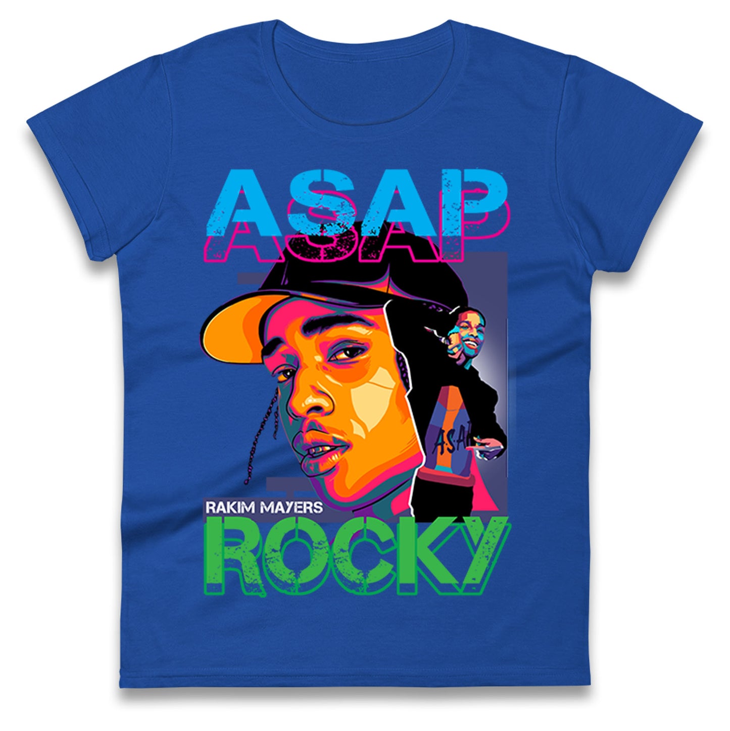 ASAP Rocky Rakim Mayers Ladies T Shirt