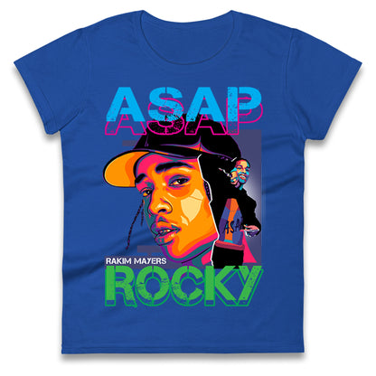 ASAP Rocky Rakim Mayers Ladies T Shirt