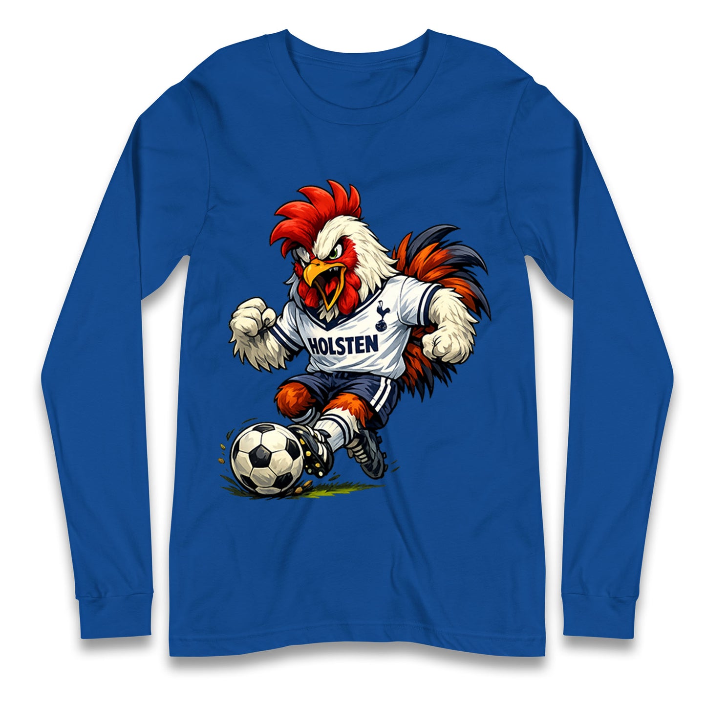 Retro Tottenhm Hotspur Longsleeve T Shirt