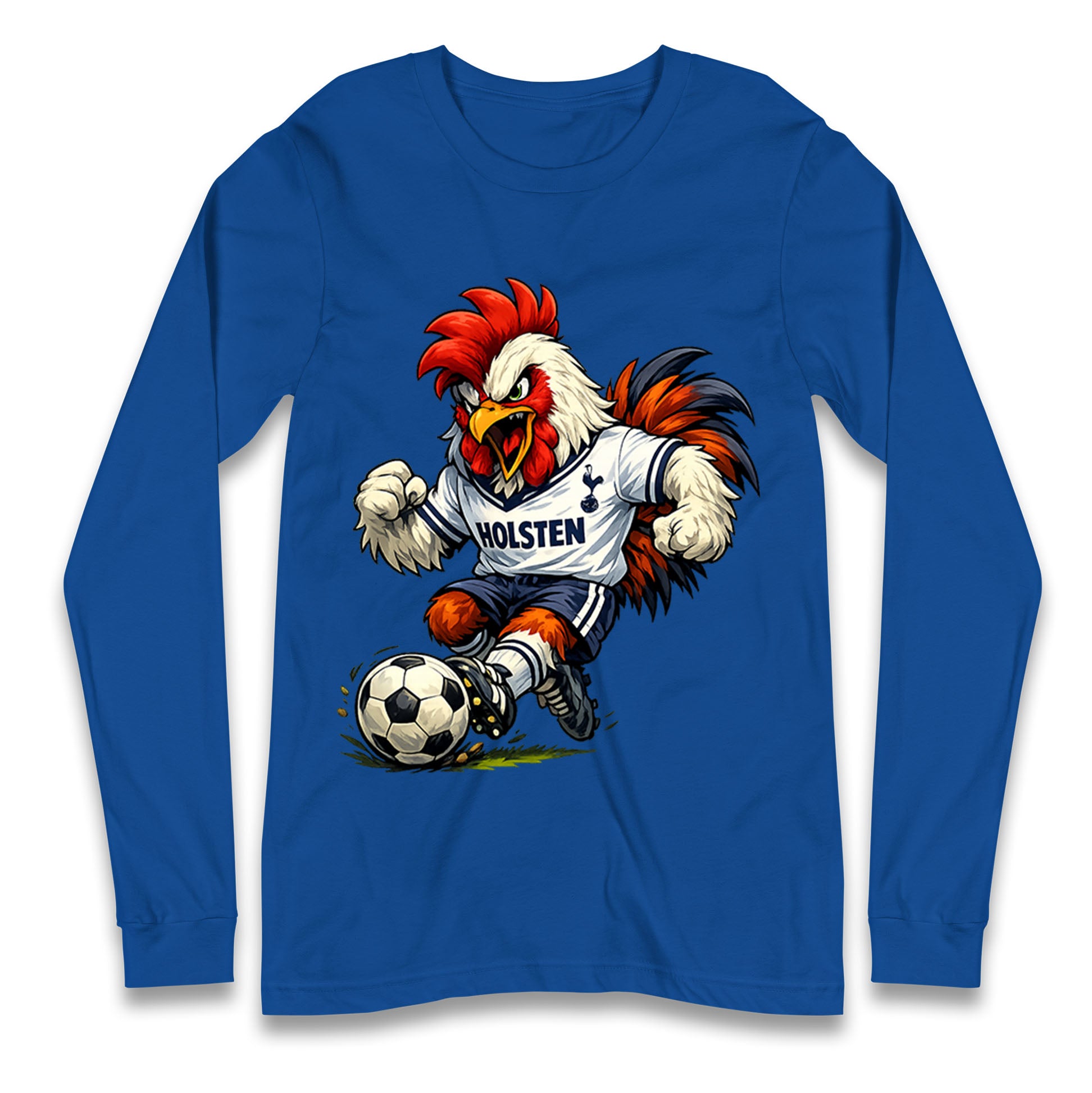 Retro Tottenhm Hotspur Longsleeve T Shirt