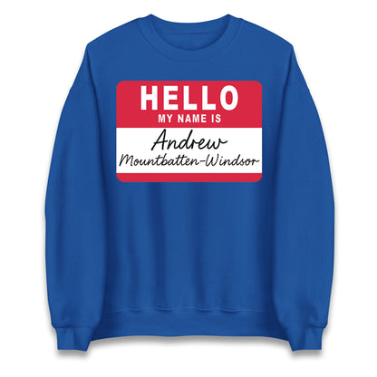 Andrew Mountbatten Windsor Jumper