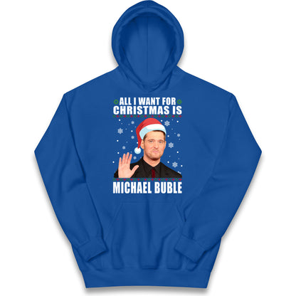 Michael Buble Kids Hoodie 