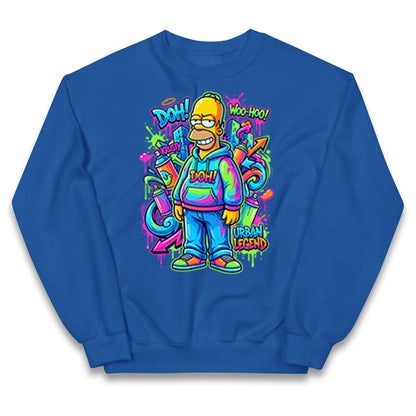 Homer Simpson Kids Jumper