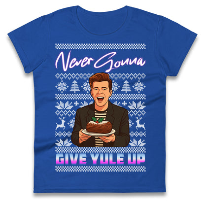 Rick Astley Christmas Ladies T Shirt