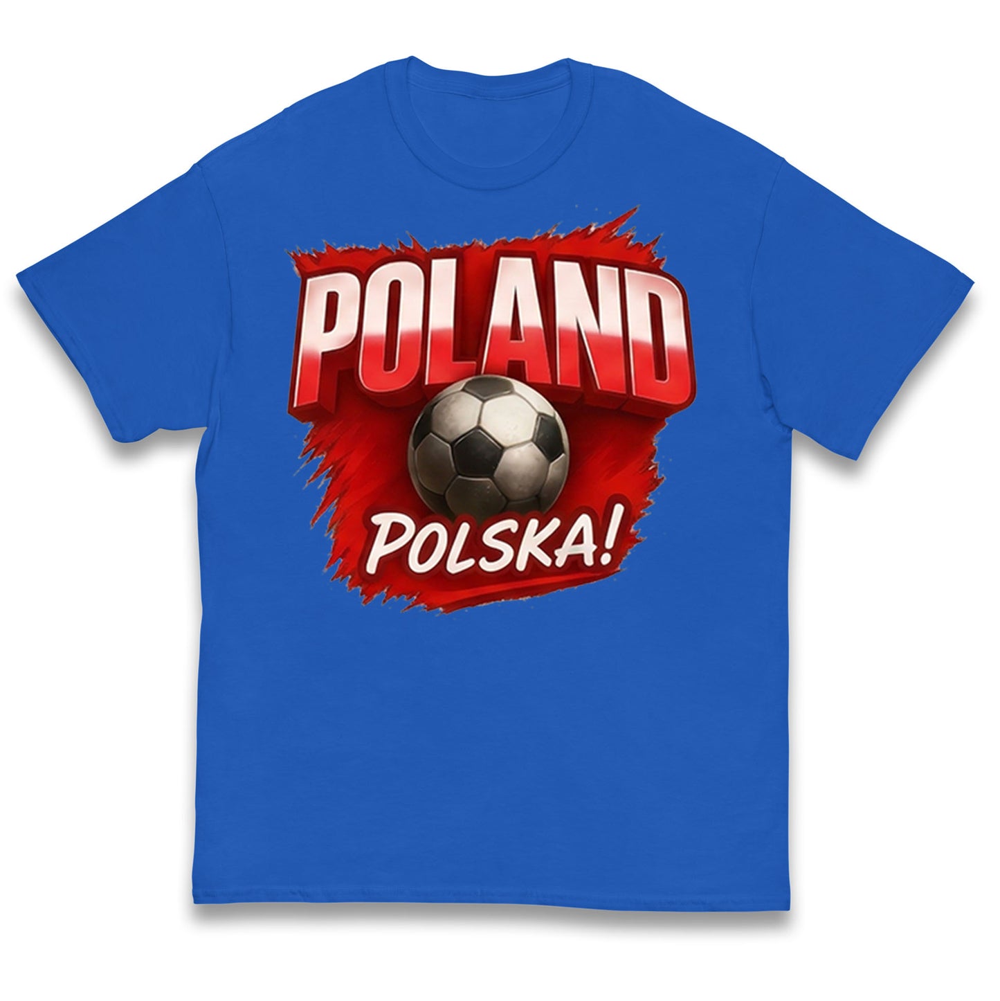 Poland Retro World Cup Kids T Shirt