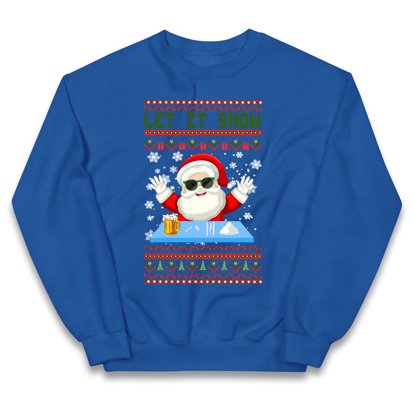 Santa Claus Christmas Kids Jumper