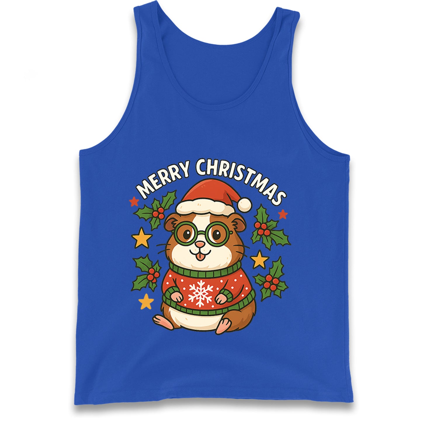 Guinea Pig Christmas Tank Top