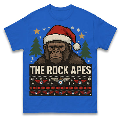 The Rock Apes RAF Regiment Christmas T Shirt
