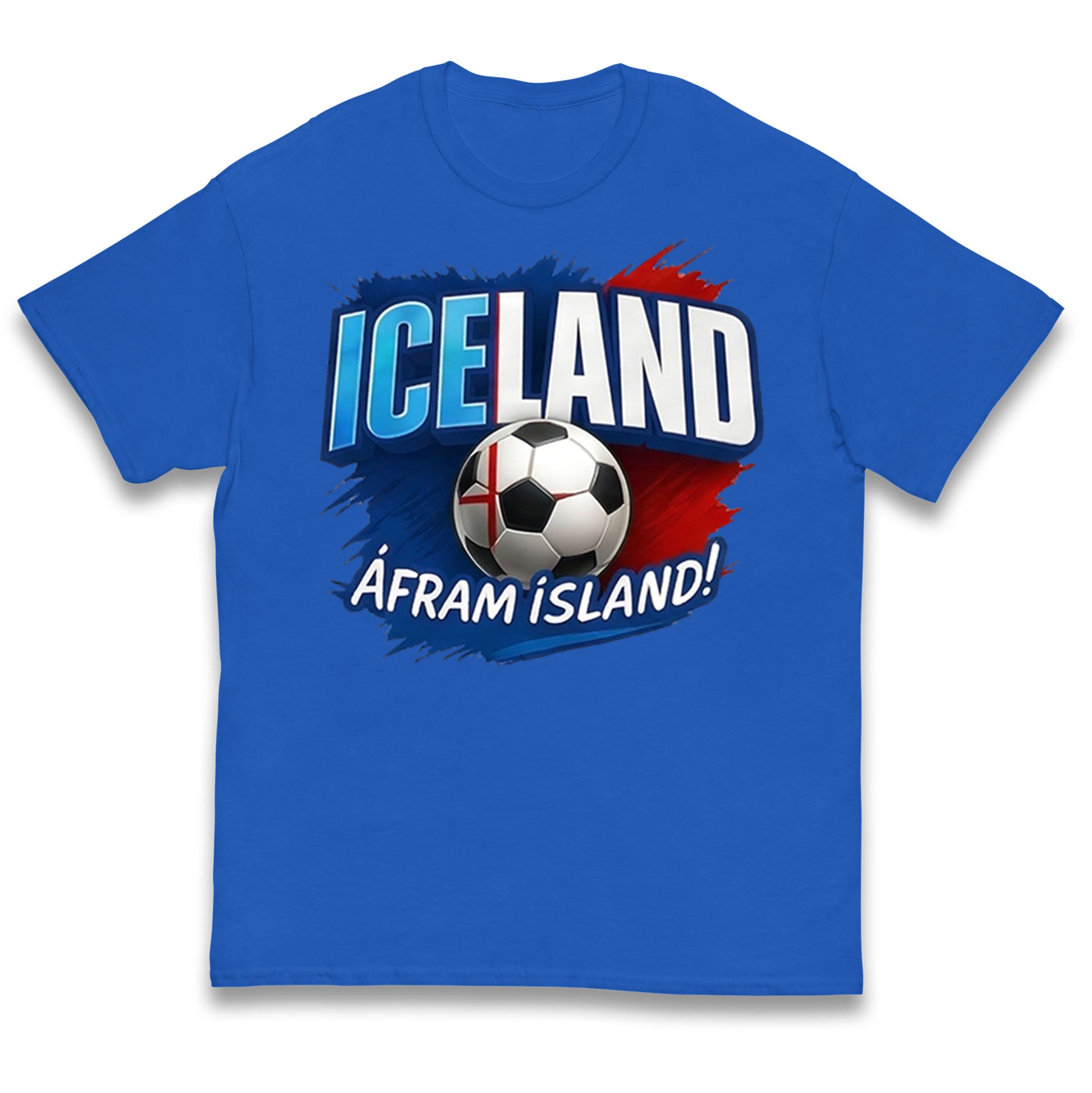 Iceland Retro World Cup Kids T Shirt