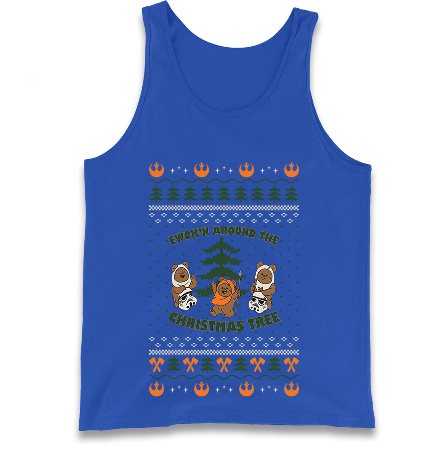 Star Wars Ewoks Christmas Tank Top