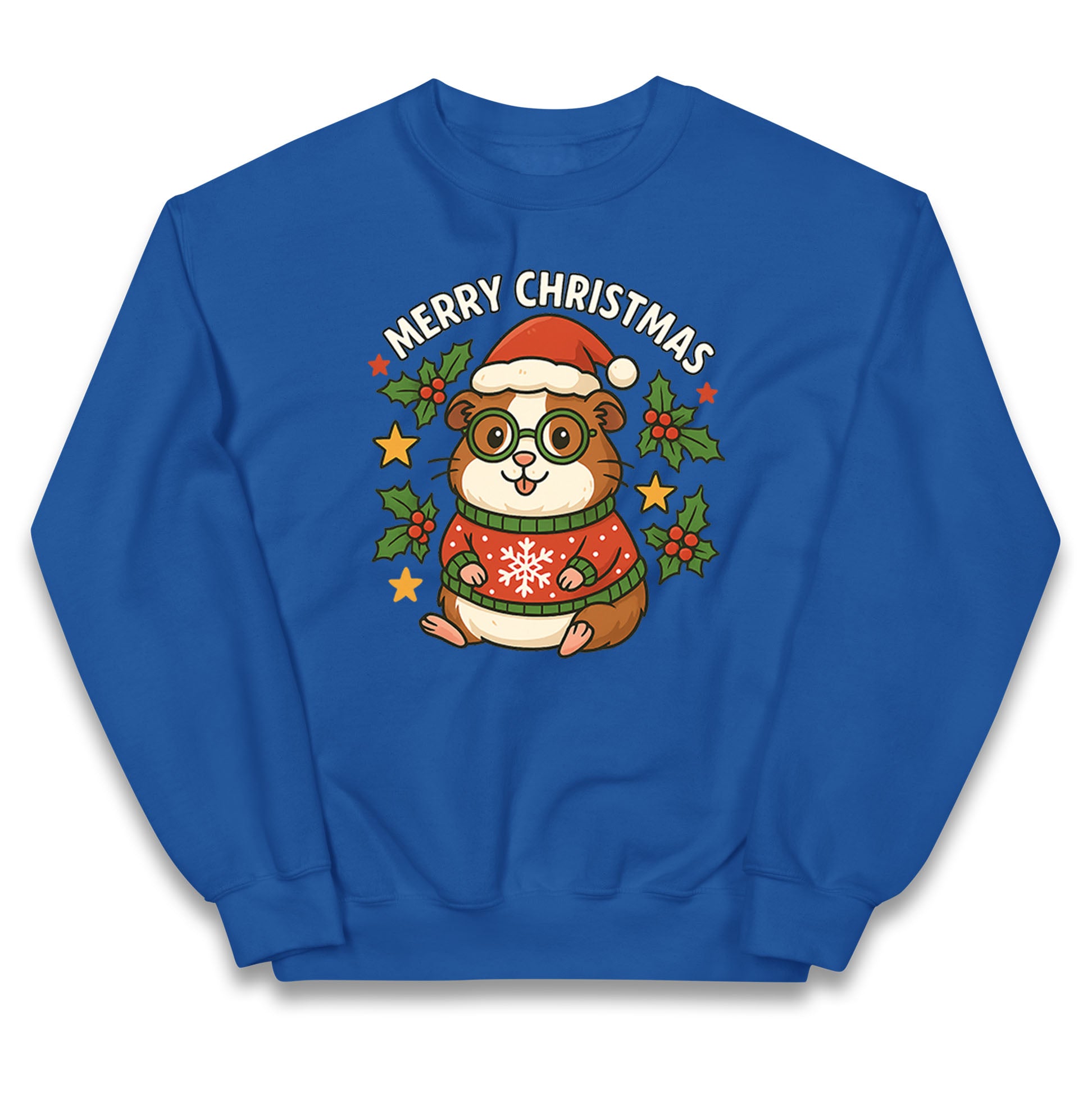 Guinea Pig Christmas Kids Jumper