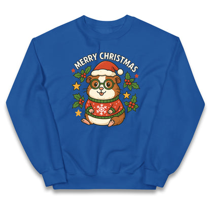 Guinea Pig Christmas Kids Jumper