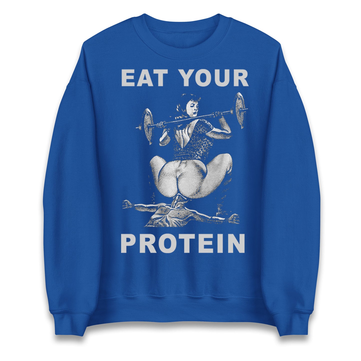 Breakfast Of Champions Eat Your Protein SarcasticJumper