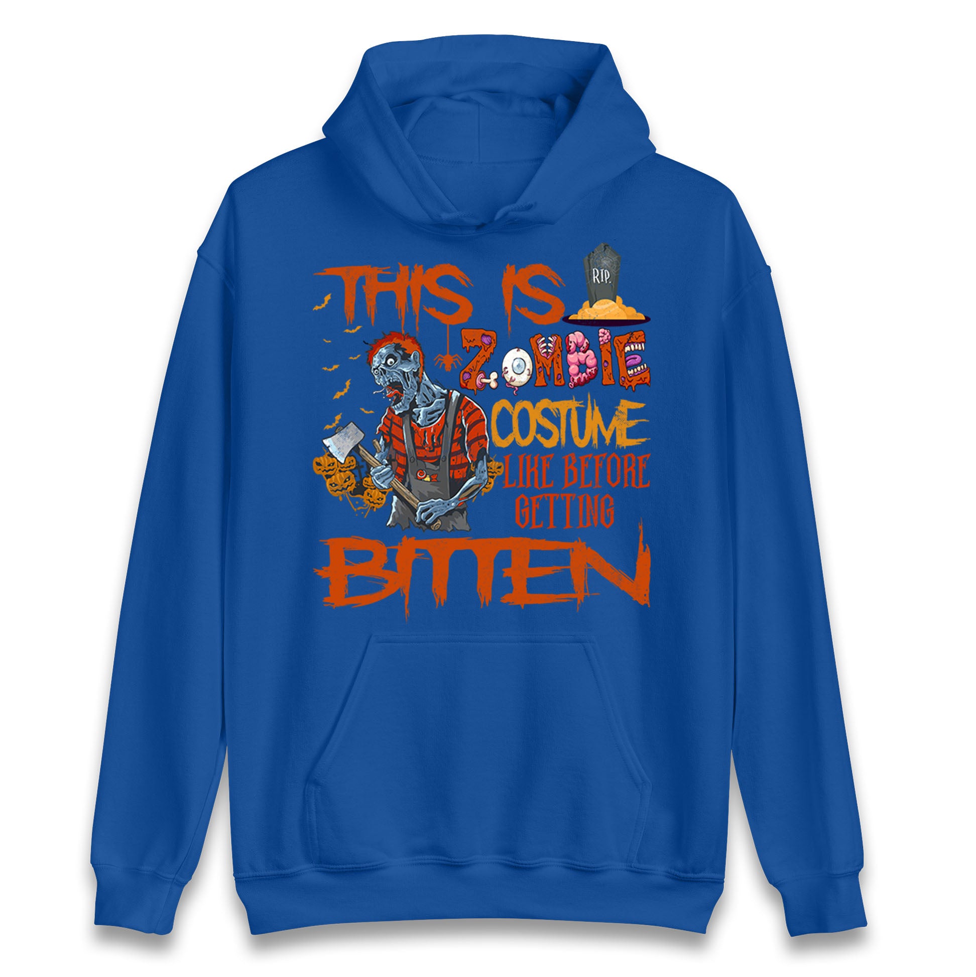 Zombie Costume Halloween Hoodie
