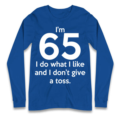 65th Birthday Longsleeve T Shirt 