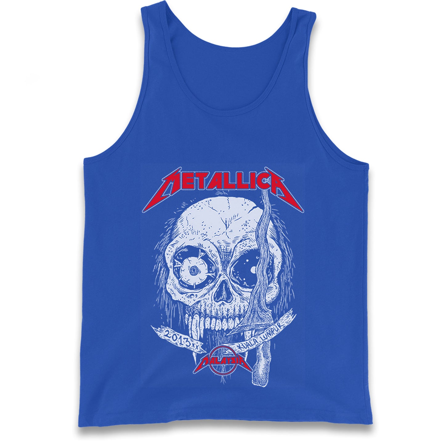 Metallica 2013 Kuala lumpur Tank Top