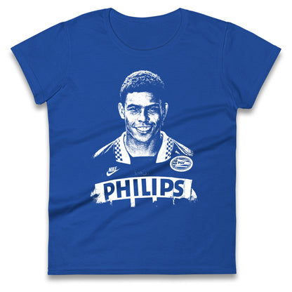 Ronaldo Nazario Ladies T Shirt