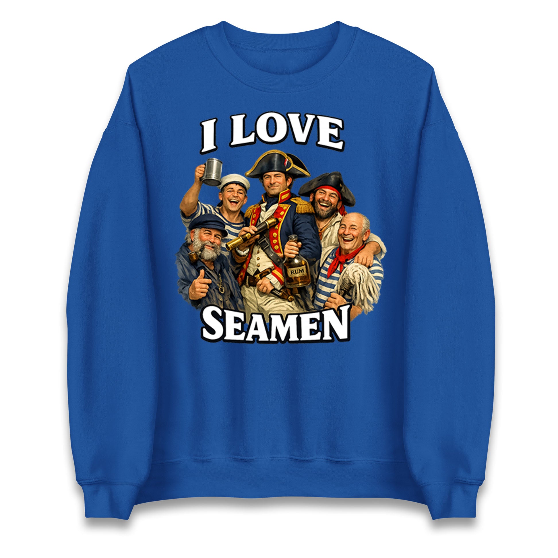 I Love Seamen Funny Cringe Meme Offensive  Jumper