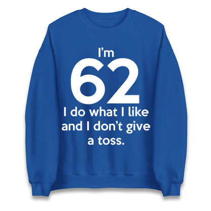 62nd Birthday Jumper 