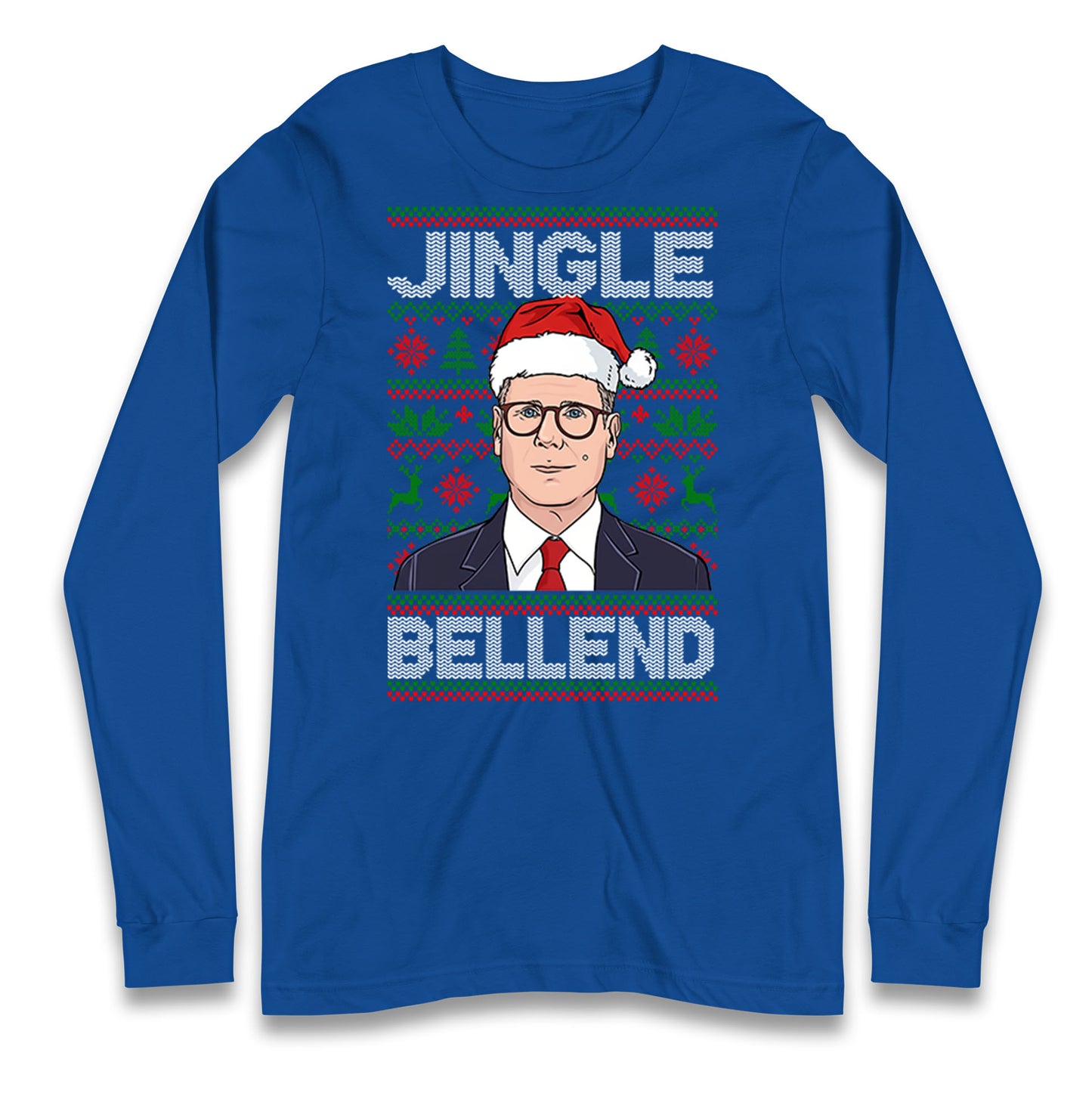 Keir Starmer Jingle Bell End Longsleeve T Shirt