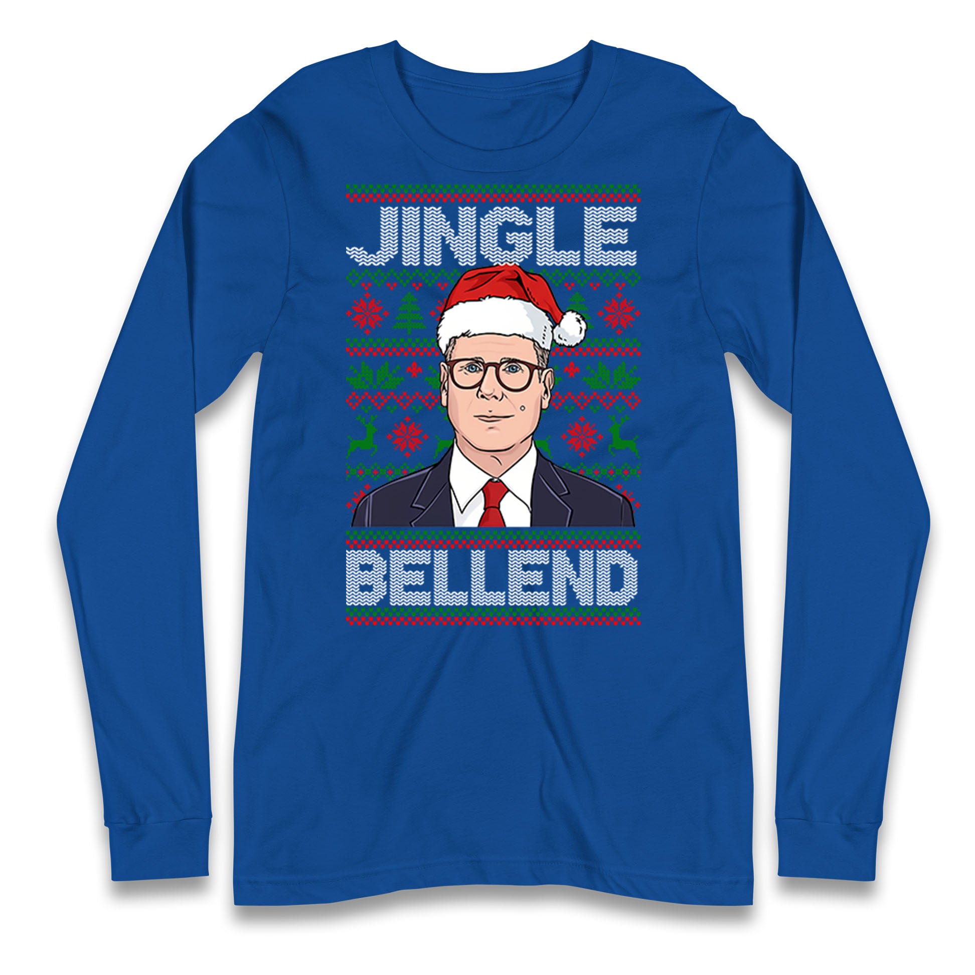 Keir Starmer Jingle Bell End Longsleeve T Shirt