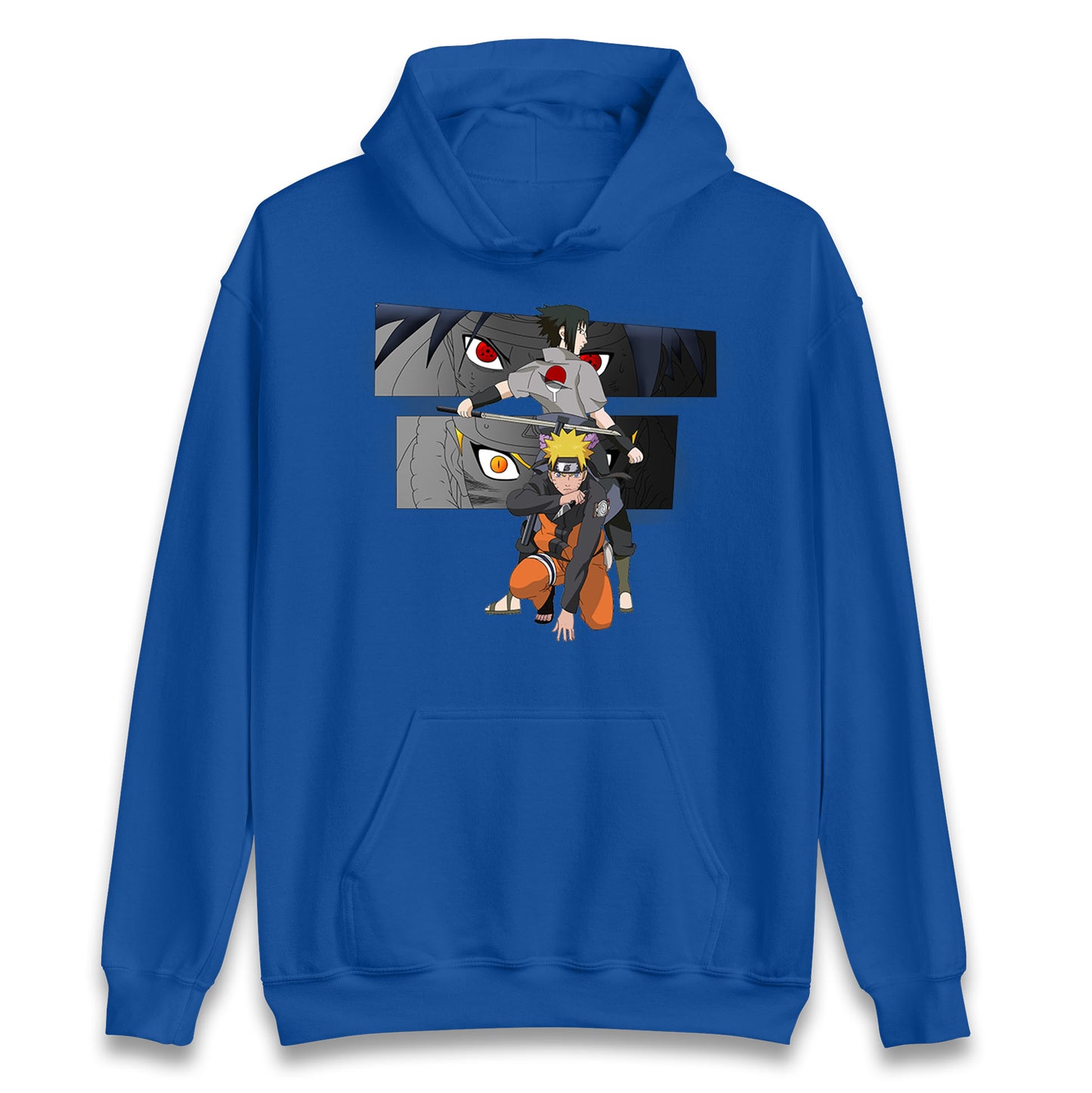 naruto and sasuke uchiha hoodie