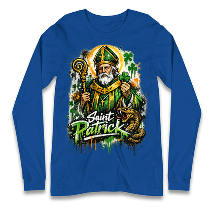 Saint Patrick Ireland Longsleeve T Shirt 
