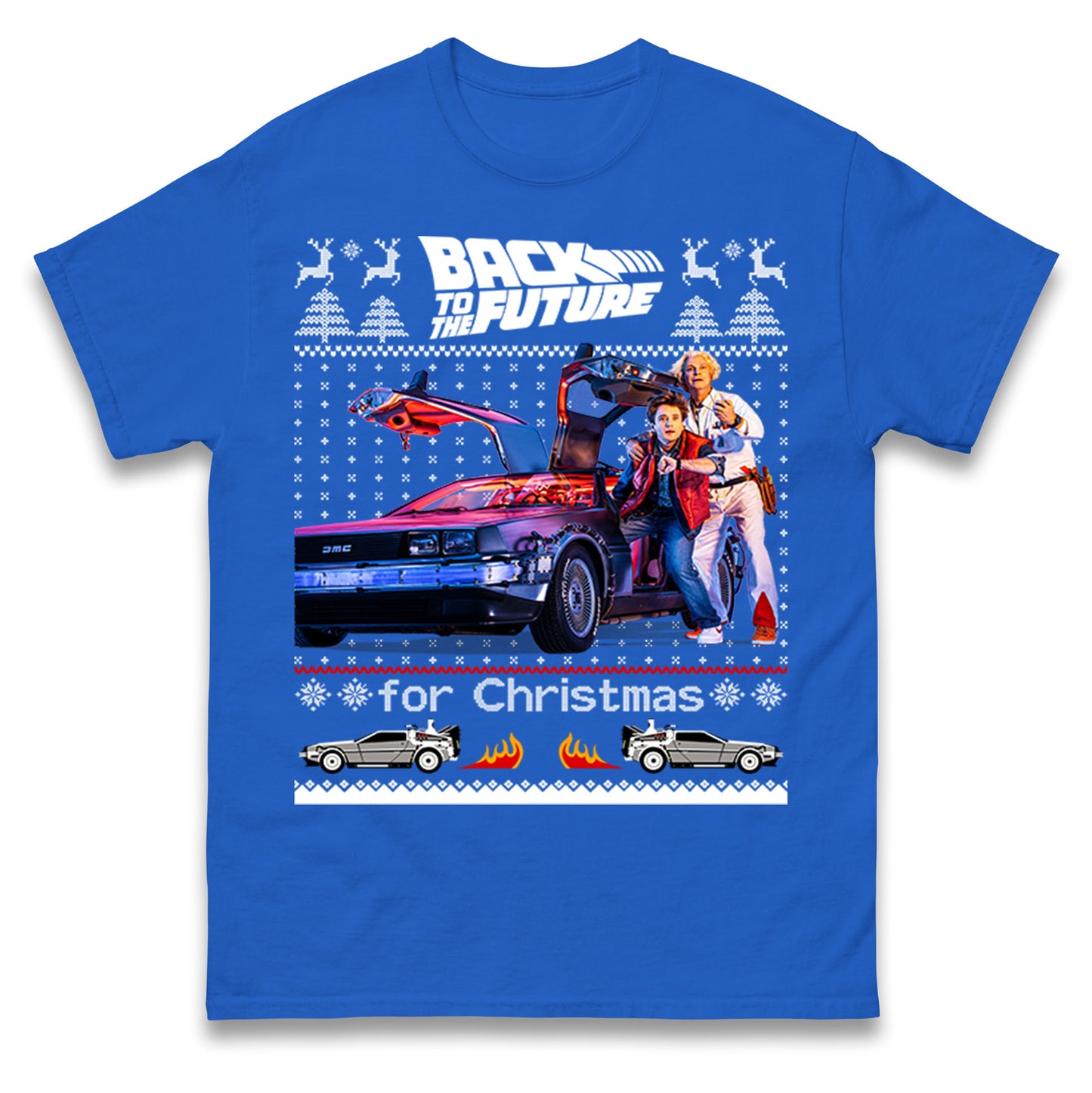 Back To The Future Christmas T Shirt