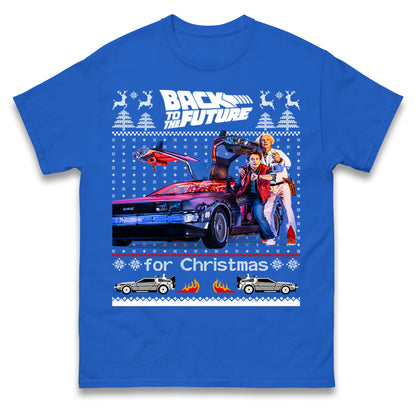 Back To The Future Christmas T Shirt