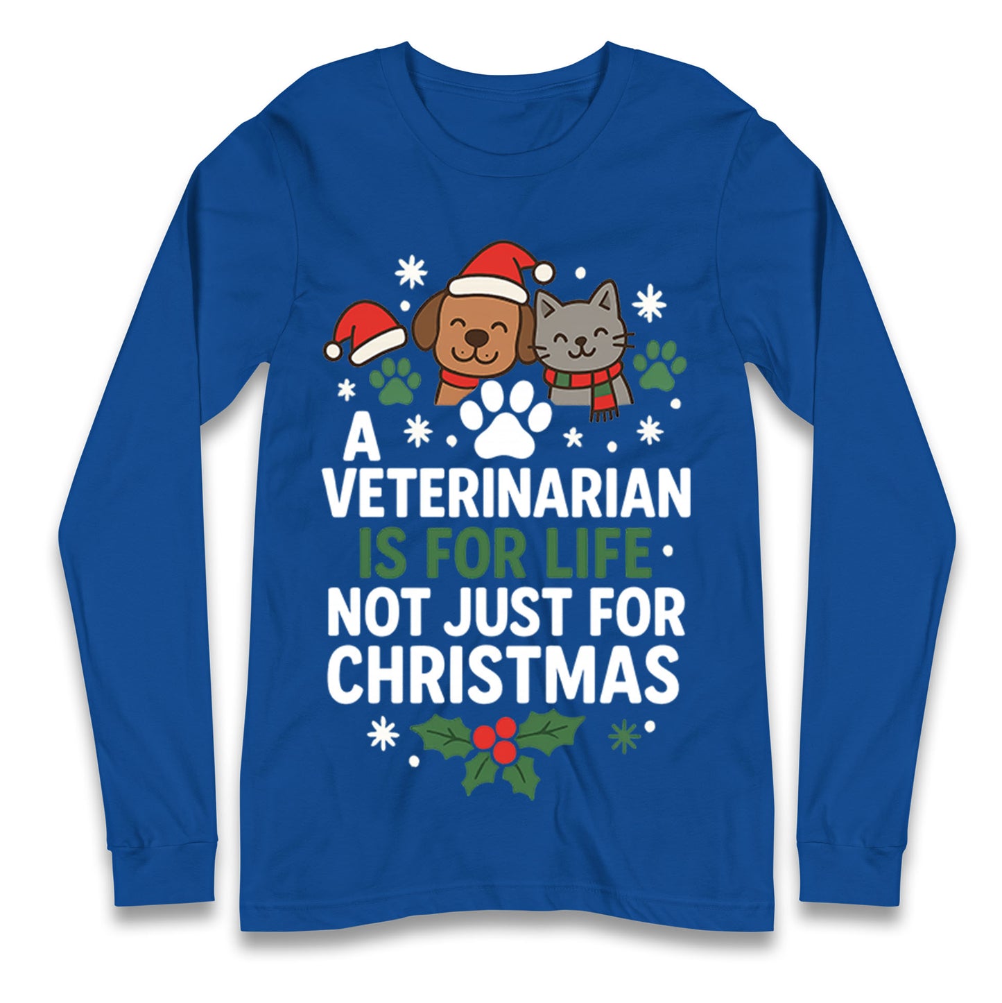 Veterinarian Christmas Longsleeve T Shirt