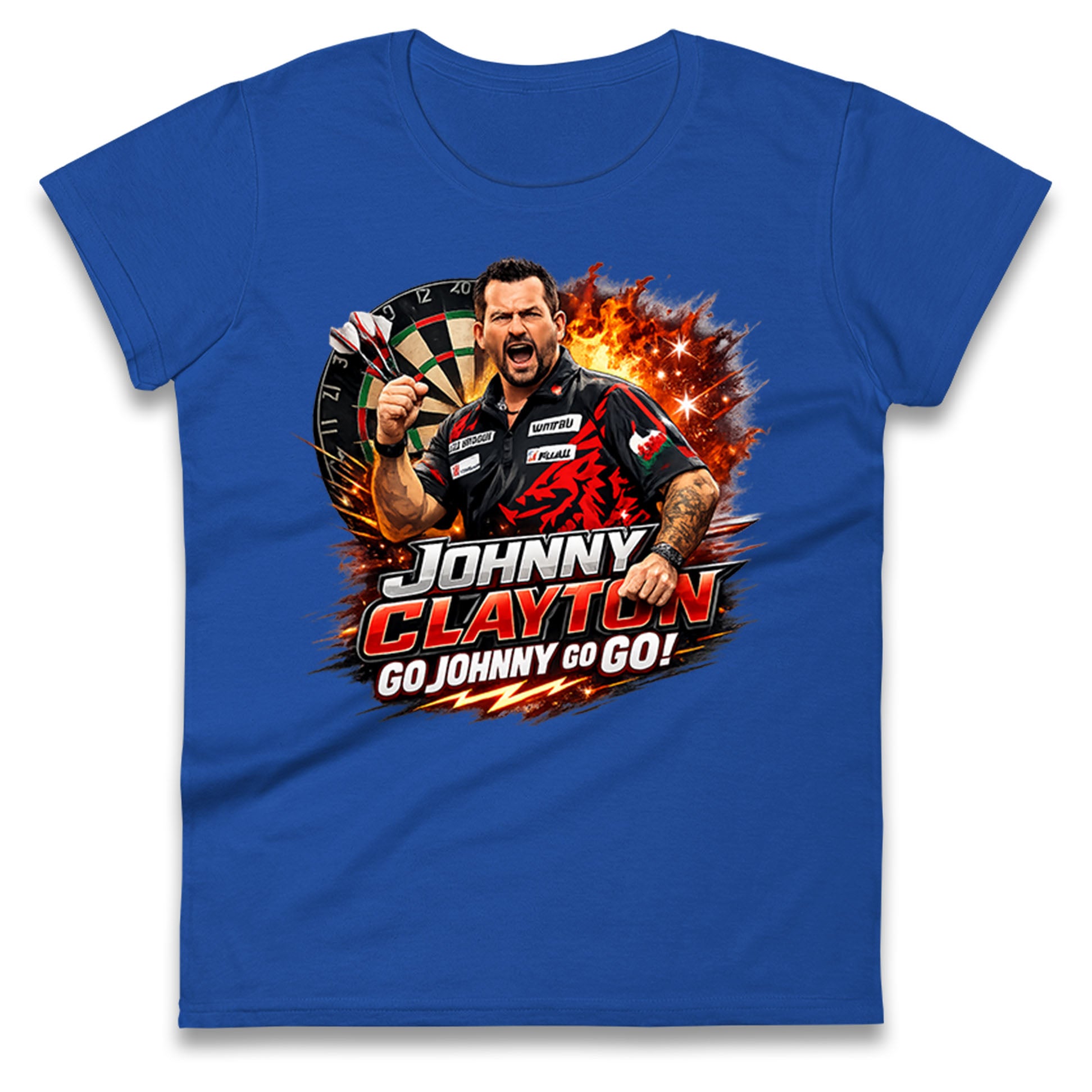 Johnny Clayton Wales Ladies T Shirt