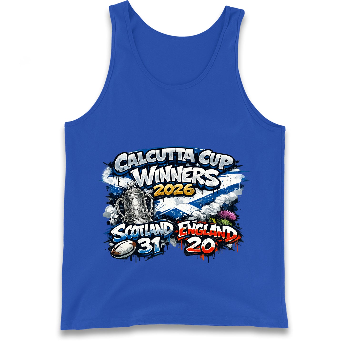Scotland Calcutta Cup Winners 2026 Tank Top